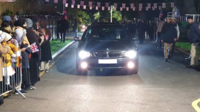 Photo of اللہ تعالیٰ کی تائید و نصرت سے بھر پور یورپ کے تین ممالک کے دورے کے بعد مسجد مبارک، اسلام آباد میں ورودِ مسعود