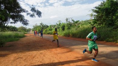 Photo of مقابلہ کراس کنٹری دوڑ جامعۃ المبشرین گھانا