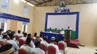 Photo of جامعۃ المبشرین سیرالیون میں سیمینار بعنوان  ختم نبوت و صداقت حضرت مسیح موعودؑ اور مقابلہ قصیدہ خوانی