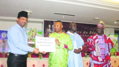 Photo of جماعت احمدیہ بینن کے لیے اعزازی تقریب