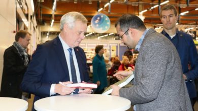 Photo of فن لینڈ کے بُک فیئر میں جماعت احمدیہ کی شمولیت