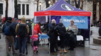 Photo of ناروے میں سوپ سٹال