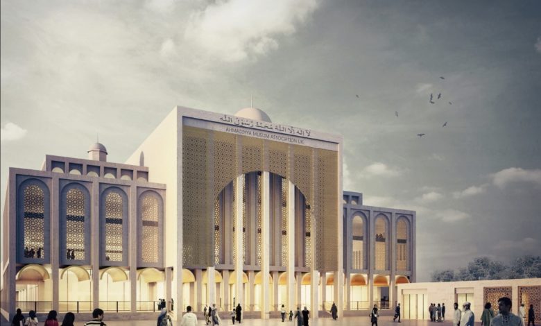 Photo of حضرت امیر المومنین ایّدہ اللہ تعالیٰ بنصرہ العزیز کی مسجد بیت الفتوح تشریف آوری، زیرِ تعمیر پانچ منزلہ خوبصورت عمارت کا تفصیلی معائنہ اور ہدایات