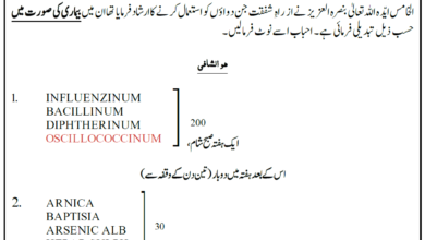 Photo of Coronavirus کے لیے اَب ڈیٹڈ ہومیو پیتھی نسخہ