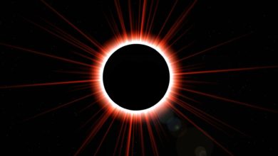 Photo of ’’گرہن ایک مومن کے لیے دعا و استغفار کی طرف توجہ کرنے کا ذریعہ بنتا ہے‘‘ (خطبہ کسوف شمس ۲۰؍مارچ ۲۰۱۵ء)