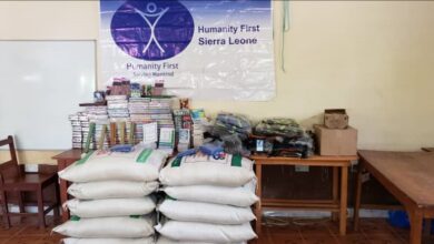 Photo of ہیومینٹی فرسٹ سیرالیون کے تحت یتامیٰ میں سکول کی اشیاء کی تقسیم