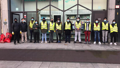 Photo of مجلس خدام الاحمدیہ بیلجیم کا نئے سال کے موقع پر وقارِ عمل