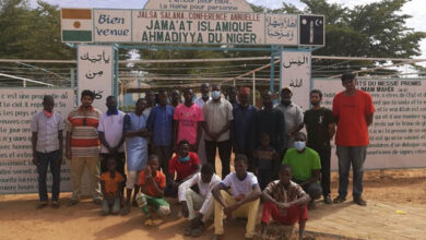 Photo of جماعت احمدیہ نیامے، نائیجرمیں وقارِ عمل
