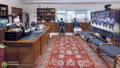 Photo of ایم ٹی اے انٹرنیشنل (وہاب آدم سٹوڈیو گھانا) کے سٹاف اور رضاکاران کی امیر المومنین حضرت خلیفۃ المسیح الخامس ایّدہ اللہ تعالیٰ بنصرہ العزیز سے (آن لائن) ملاقات