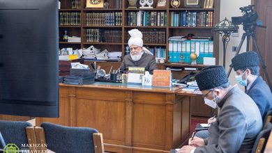 Photo of اراکین نیشنل عاملہ مجلس خدام الاحمدیہ انڈونیشیا کی امیر المومنین حضرت خلیفۃ المسیح الخامس ایّدہ اللہ تعالیٰ بنصرہ العزیز سے (آن لائن) ملاقات