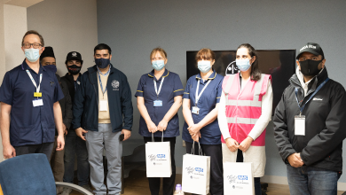 Photo of ایوانِ محمود، فارنہم میں مجلس خدام الاحمدیہ یو کے کی پہلی Vaccination-Drive