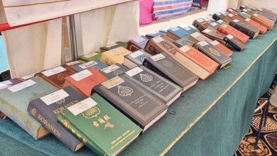 Photo of گیمبیا کے انٹرنیشنل ٹرید فیئر میں جماعت احمدیہ کا قرآن کریم کی نمائش کا تعارفی سٹال