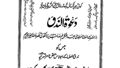 Photo of دعوۃ الندوۃ (قسط ہشتم)