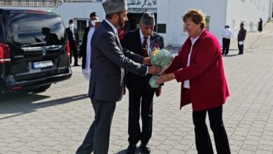 Photo of ناروے کے دارالحکومت اوسلو کی مئیر کی احمدیہ مسجد میں آمد