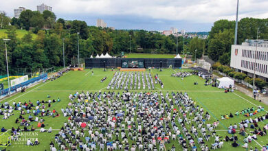 Photo of امیر المومنین حضرت خلیفۃ المسیح الخامس ایّدہ اللہ تعالیٰ بنصرہ العزیز کی اجتماع مجلس خدام الاحمدیہ جرمنی کے اختتامی اجلاس میں بابرکت (آن لائن) شمولیت