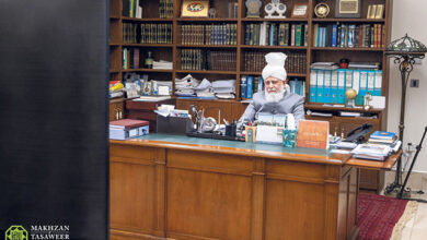 Photo of امیر المومنین حضرت خلیفۃ المسیح الخامس ایّدہ اللہ تعالیٰ بنصرہ العزیز کے ساتھ اراکین نیشنل عاملہ لجنہ اماء اللہ امریکہ کی (آن لائن) ملاقات