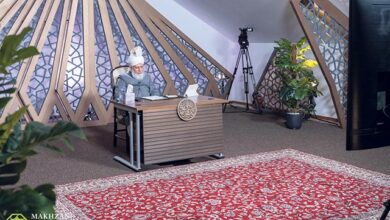 Photo of امیر المومنین حضرت خلیفۃ المسیح الخامس ایّدہ اللہ تعالیٰ بنصرہ العزیز کے ساتھ ناصرات الاحمدیہ نائیجیریا کی (آن لائن) ملاقات