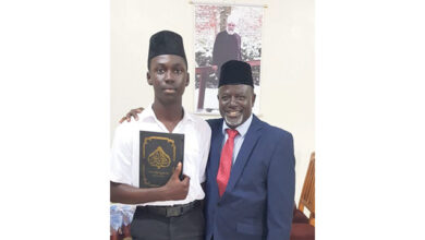 Photo of مدرسۃ الحفظ گھانا کے ایک طالبعلم کا اعزاز۔ تکمیلِ حفظِ قرآن