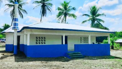 Photo of جماعت احمدیہ لائبیریا کی بومی کاؤنٹی میں مسجد کا افتتاح