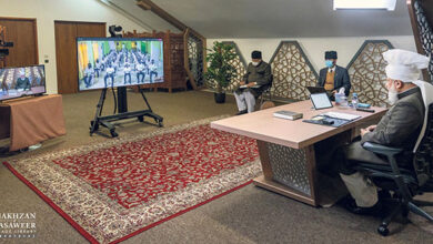 Photo of امیر المومنین حضرت خلیفۃ المسیح الخامس ایّدہ اللہ تعالیٰ بنصرہ العزیز کے ساتھ مجلس اطفال الاحمدیہ نائیجیریا کی (آن لائن)ملاقات