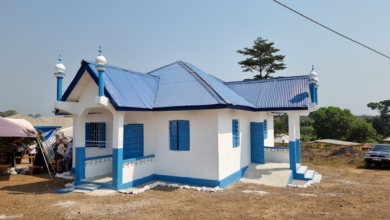 Photo of سیرالیون کے کینیما ریجن میں مسجد کا بابرکت افتتاح