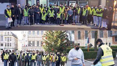 Photo of مجلس خدام الاحمدیہ بیلجیم کا نئے سال کے موقع پر وقارِ عمل