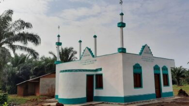Photo of کونگو کنشاسا کے ریجن Inongo کی جماعت Kiri میں جماعت احمدیہ کی پہلی مسجد کی تعمیر