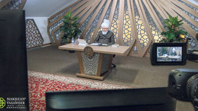 Photo of امیر المومنین حضرت خلیفۃ المسیح الخامس ایّدہ اللہ تعالیٰ بنصرہ العزیز کے ساتھ مجلس خدام الاحمدیہ (Los Angeles) امریکہ کی (آن لائن) ملاقات