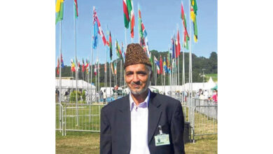 Photo of میرے پیارے والد محترم…محمد حسین شاہد صاحب مربی سلسلہ