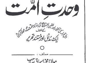 Photo of کیا امّت بزبانِ حال ایک نبی کی بعثت کی اقراری ہے؟!