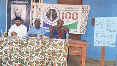 Photo of طاہر احمدیہ سیکنڈری سکول کیلاہوں، سیرالیون میں جلسہ یوم مسیح موعود اور مقابلہ حفظ شرائط بیعت