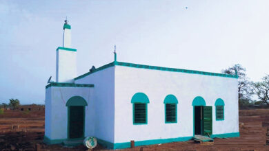 Photo of برکینافاسو کے گاؤں بانا کوروسو Banakorosso میں مسجد کا افتتاح