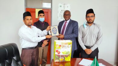 Photo of زیمبیا میں رونما ہونے والی ماحولیاتی تبدیلیوں کی روک تھام کے لیے جماعتی مساعی اور منسٹر آف گرین اکانومی اینڈ انوائرمنٹ سے جماعتی وفد کی ملاقات