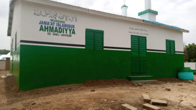 Photo of بینن میں جماعت کی ایک خوبصورت مسجد کا افتتاح