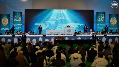 Photo of 56ویں جلسہ سالانہ برطانیہ کی تقریب پرچم کشائی اورحضورانورکا افتتاحی خطاب فرمودہ5؍اگست2022ء(خلاصہ)