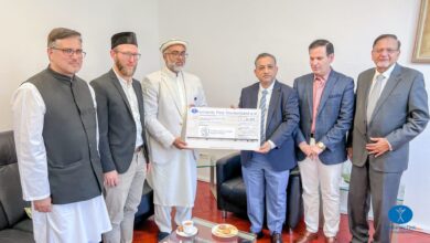Photo of وزیراعظم ریلیف فنڈ میں ہیومینیٹی فرسٹ جرمنی کا پچیس ہزار یورو کا عطیہ۔ ہیومینیٹی فرسٹ کے نمائندہ وفد کی قونصل جنرل آف پاکستان سے ملاقات