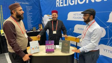 Photo of سویڈن کی سب سے بڑی کتابوں کی نمائش میں جماعت احمدیہ کی شرکت