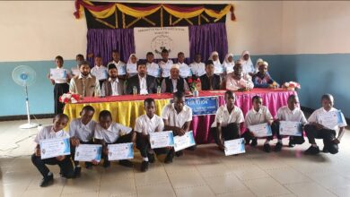 Photo of تقریب تقسیم اسناد بر موقع تکمیل احمدیہ پری اینڈ پرائمری سکول موروگورو تنزانیہ