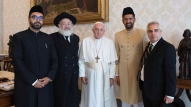 Photo of پوپ فرانسس کے ساتھ جماعت احمدیہ کے وفد کی ملاقات