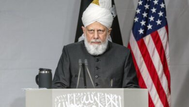 Photo of الیگزنڈر ڈووی سے خطاب (بزبان حضرت خلیفۃ المسیح الخامس ایدہ اللہ تعالیٰ)