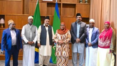 Photo of جماعت احمدیہ تنزانیہ کے وفد کی صدر مملکت متحدہ جمہوریہ تنزانیہ اور سپیکر قومی اسمبلی سے ملاقات