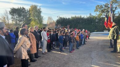 Photo of یوم جنگ بندی کے حوالہ سے احمدیہ مسلم مشن فرانس میں تقریب