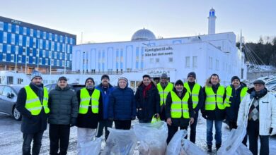 Photo of جماعت احمدیہ ناروے کا سال نو کے آغاز پر مثالی وقار عمل