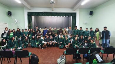 Photo of پیٹروپولس (برازیل) کے ایک کالج کی بین المذاہب کانفرنس میں جماعت احمدیہ برازیل کی شرکت