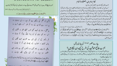 Photo of بچوں کا الفضل 03؍ فروری2023ء