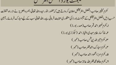 Photo of مینجمنٹ بورڈ الفضل انٹرنیشنل