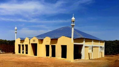 Photo of گنی بساؤ میں مسجدرحمٰن کا افتتاح