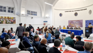 Photo of جماعت احمدیہ گلاسگو ، سکاٹ لینڈ کی طرف سے تبلیغی مہمانوں کے لیے افطار کا پروگرام