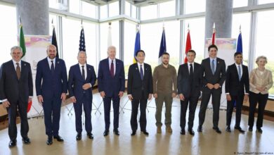 Photo of دنیا کے سات بڑے صنعتی ممالک کے سربراہان اور عرب لیگ کا اجلاس