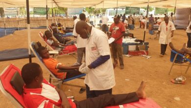 Photo of خدام الاحمدیہ برکینا فاسو کےنیشنل اجتماع کےموقع پر عطیات خون
